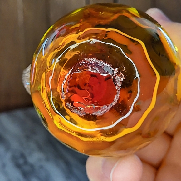 Amberina Glass Pitcher - Picture 6 of 12